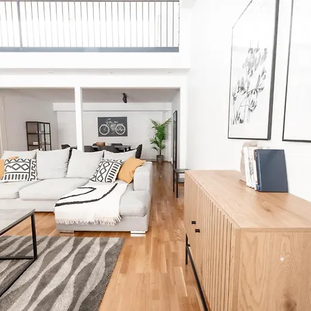 Apartmán 2ndhomes Bright & Spacious 2-story With Sauna Helsinky